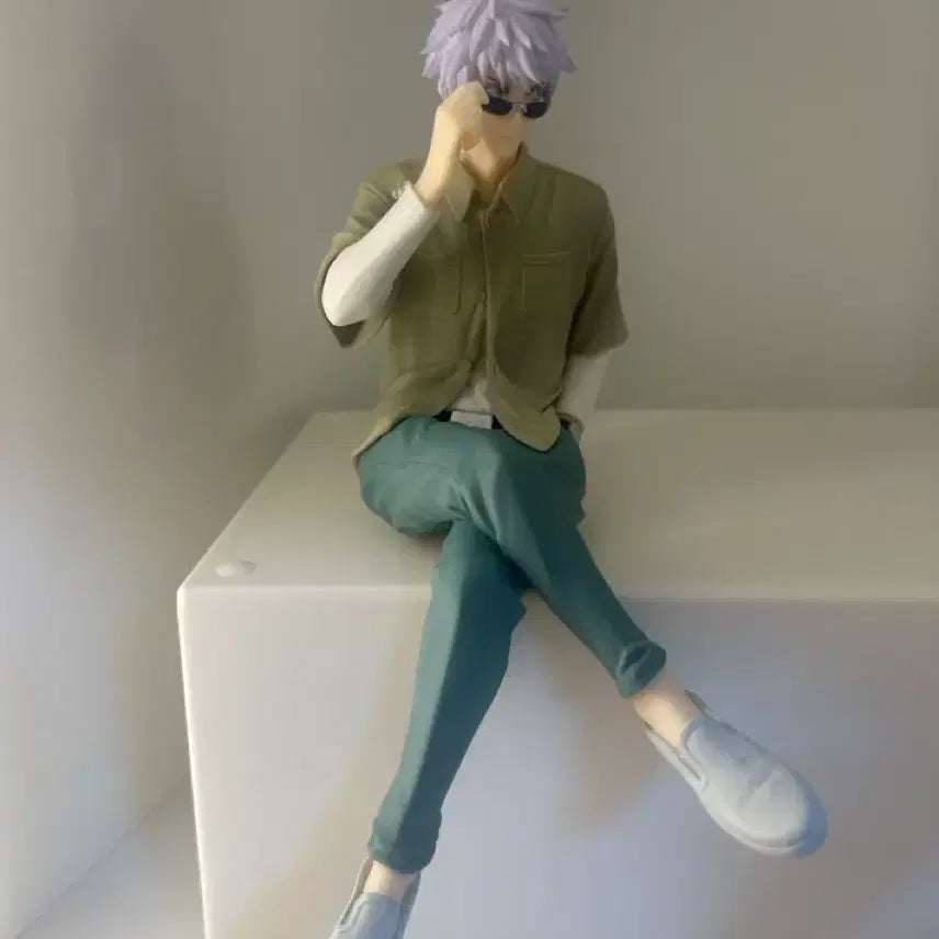 [BUNJANG] Gojo Casual Ending Noodle Stopper Figure / 새벽할인) 고죠 엔딩 사복 누들스토퍼 피규어