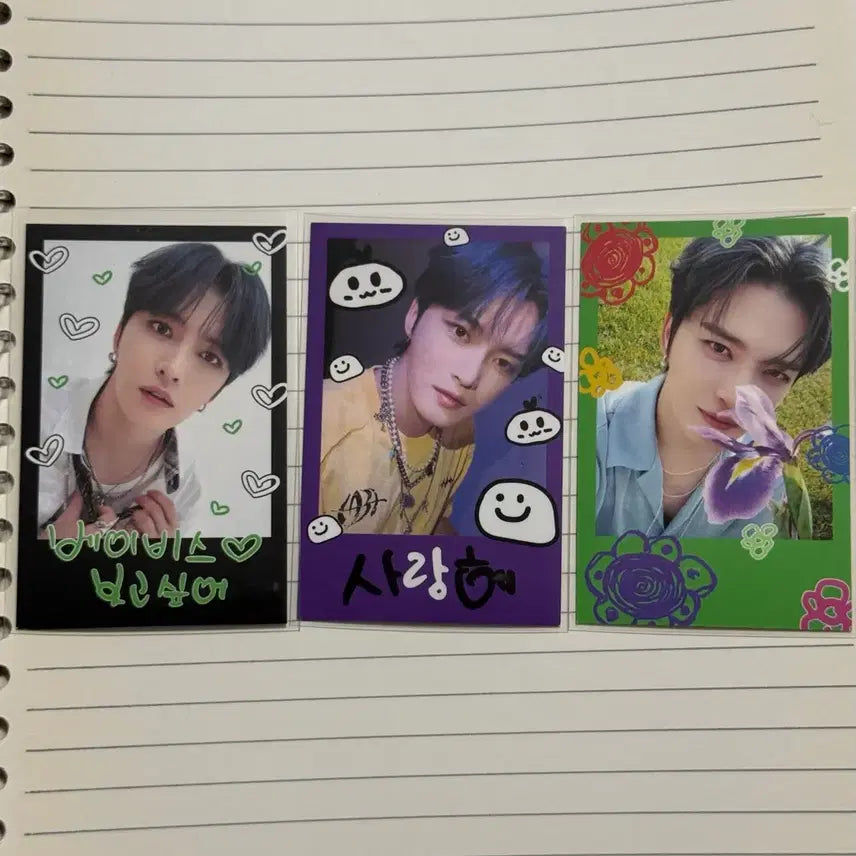 [BUNJANG] Kim Jaejoong Flower Garden Polaroid Bundle Set Photocard / 김재중 플라워가든 폴라로이드 포카 일괄