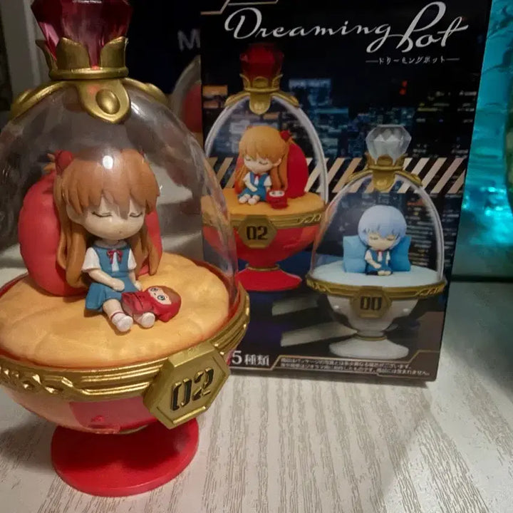 [BUNJANG] Re-Ment Evangelion Dreaming Pot Asuka Figure / 리멘트 에반게리온 드리밍 팟 피규어 아스카 판매