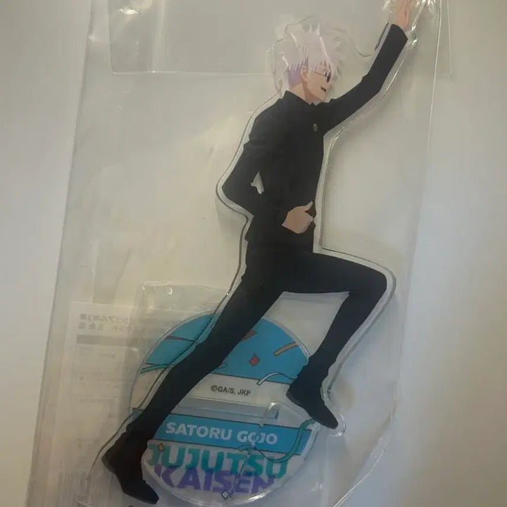 [BUNJANG] Gojo Satoru Toho Acrylic Stand Jujutsu Kaisen 5th Anniversary (Kaigyu Ketsuzetsu) / 미개봉) 고죠 사토루 토호 아크릴 주술회전 5주년  회옥 옥절 고전 고죠 쥬쥬페스