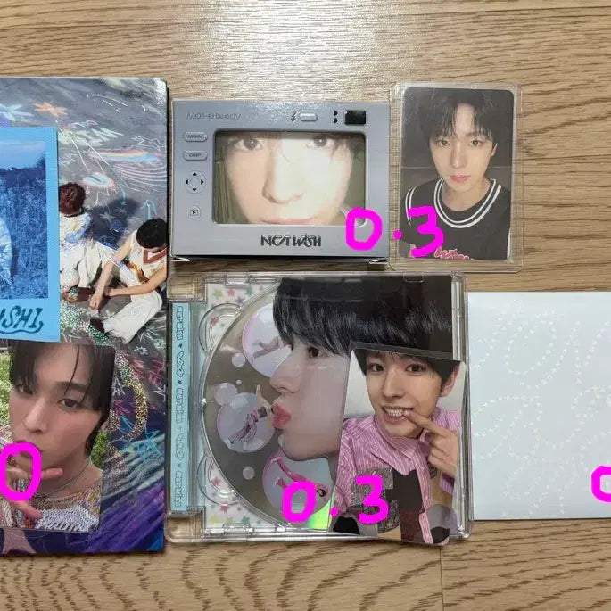 [BUNJANG] NCT WISH Yushi Riku Album Bundle Set Photocard / NCT WISH 포토카드 앨범 일괄 판매 유우시 리쿠