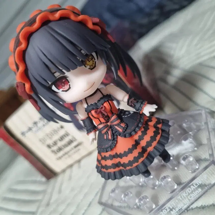 [BUNJANG] Date A Live Tokisaki Kurumi Deforme Plus ElCoco Figure / 데이트 어 라이브 토키사키 쿠루미 데포르메 플러스 엘코코 피규어