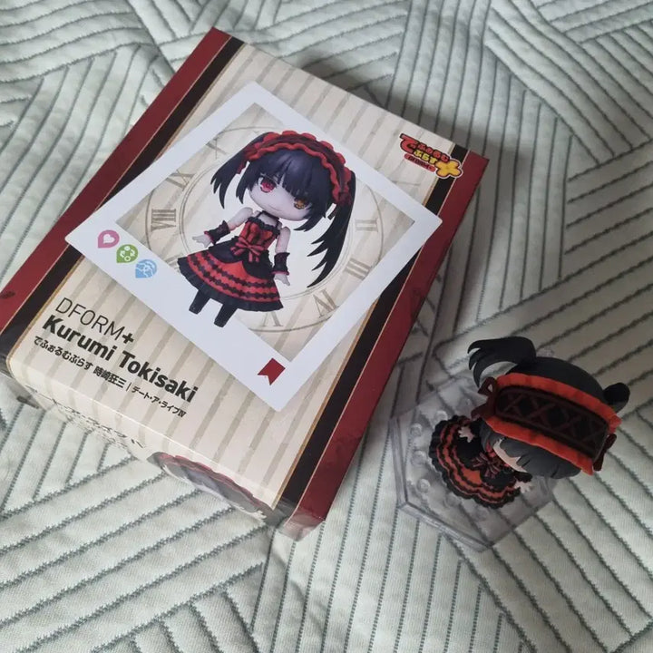 [BUNJANG] Date A Live Tokisaki Kurumi Deforme Plus ElCoco Figure / 데이트 어 라이브 토키사키 쿠루미 데포르메 플러스 엘코코 피규어