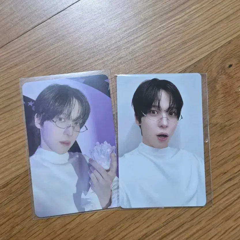[BUNJANG] Ateez Aniteez Deja Vu Lenticular Sticker 100,000 KRW Purchase Benefit Yunho Photocard / 에이티즈 애니티즈 데자부 입체스티커 10만원 구매금액특전 윤호 포카 양도판매 ateez