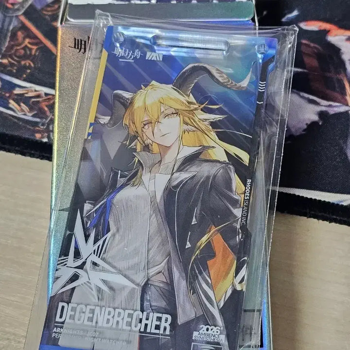 [BUNJANG] Arknights Ambience Celestia Pass Degenbleher / 명일방주 엠비언스 시네스티아 통행증 데겐블레허