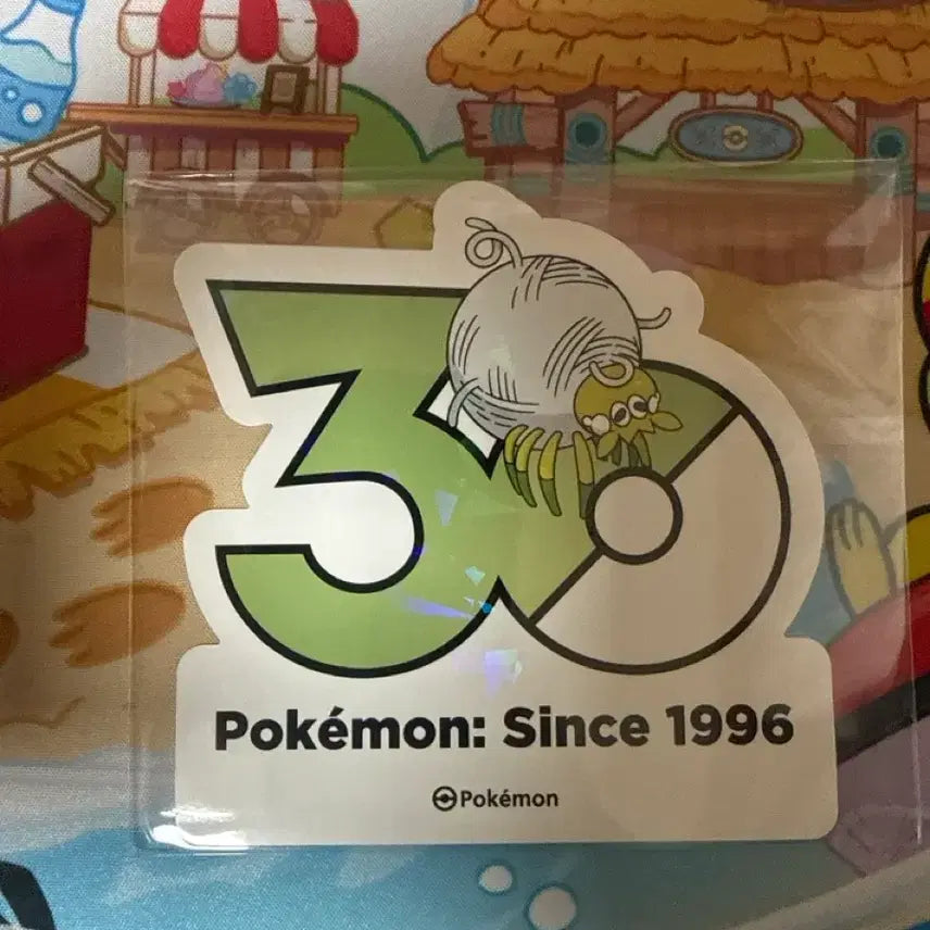 [BUNJANG] Pokemon 30th Anniversary Tarountula Sticker / 포켓몬스터 30주년 스티커 - 타랜툴라