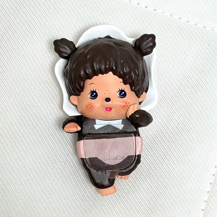[BUNJANG] Monchhichi x Sonny Angel Hyper Bebechi Girl Figure / 몬치치 히퍼 베베치치 걸