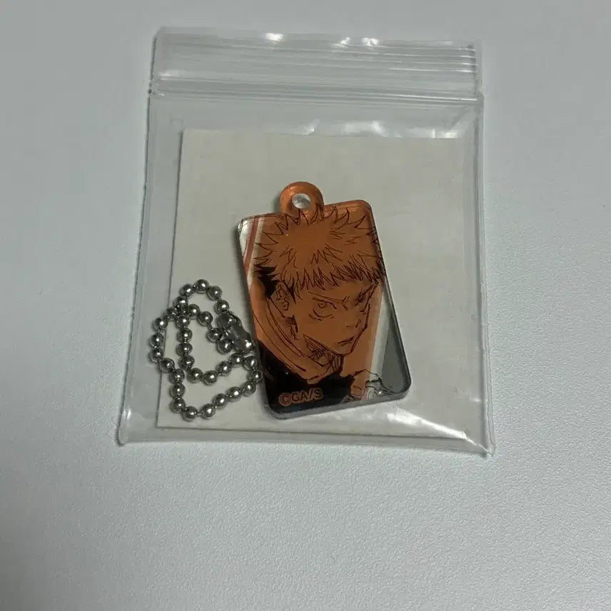 [BUNJANG] Jujutsu Kaisen Yuji Itadori Original Art Keychain / 주술회전 이타도리 유지 원화 키링
