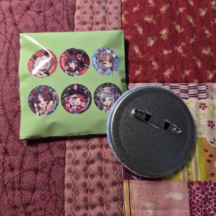 [BUNJANG] Uma Musume Korean Collaboration Cafe Almond I Can Badge / 우마무스메 한국 콜라보 카페 아몬드 아이 캔뱃지
