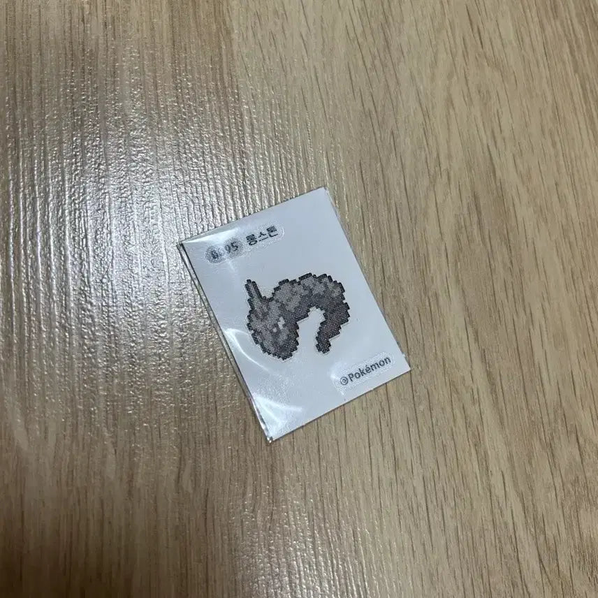 [BUNJANG] Pokemon Pixel Longstone Sticker / 포켓몬 픽셀 띠부씰 롱스톤