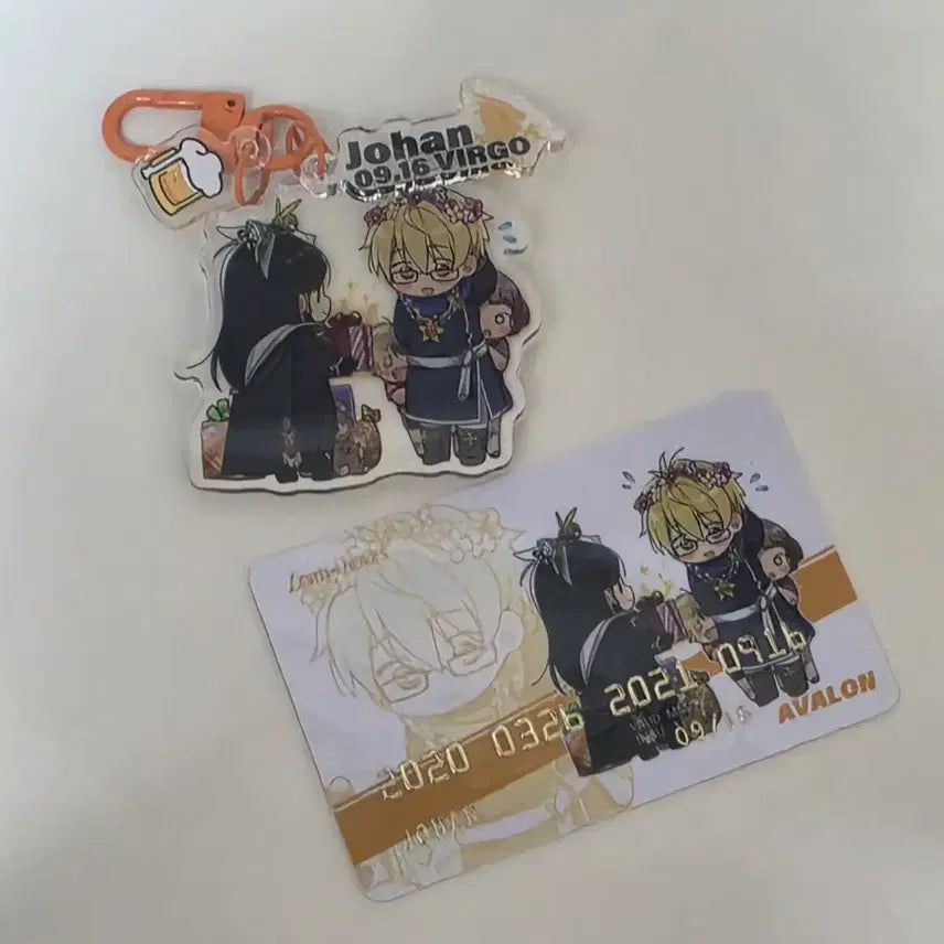 [BUNJANG] Lord of Heroes Johan Acrylic Keyring / 로오히 로드오브히어로즈 요한 아크릴키링