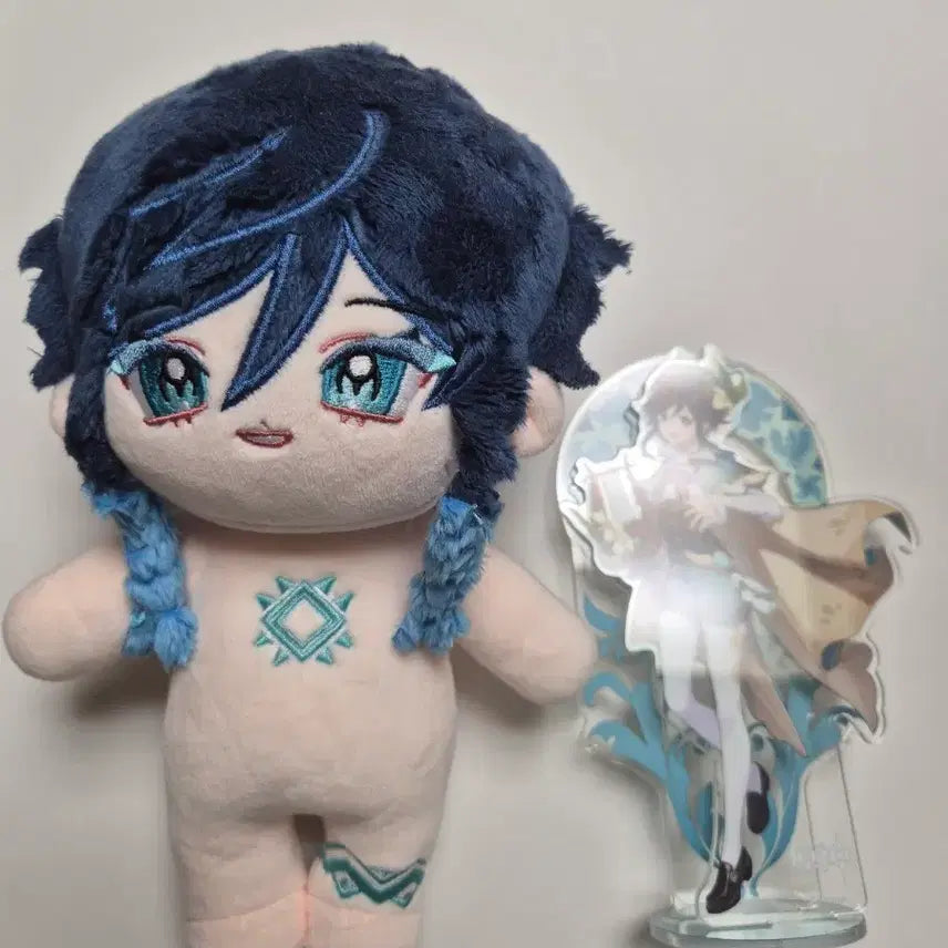 [BUNJANG] Genshin Impact Venti Plushie and Acrylic Stand Bundle / 원신 벤티 솜인형 아크릴 일괄 판매