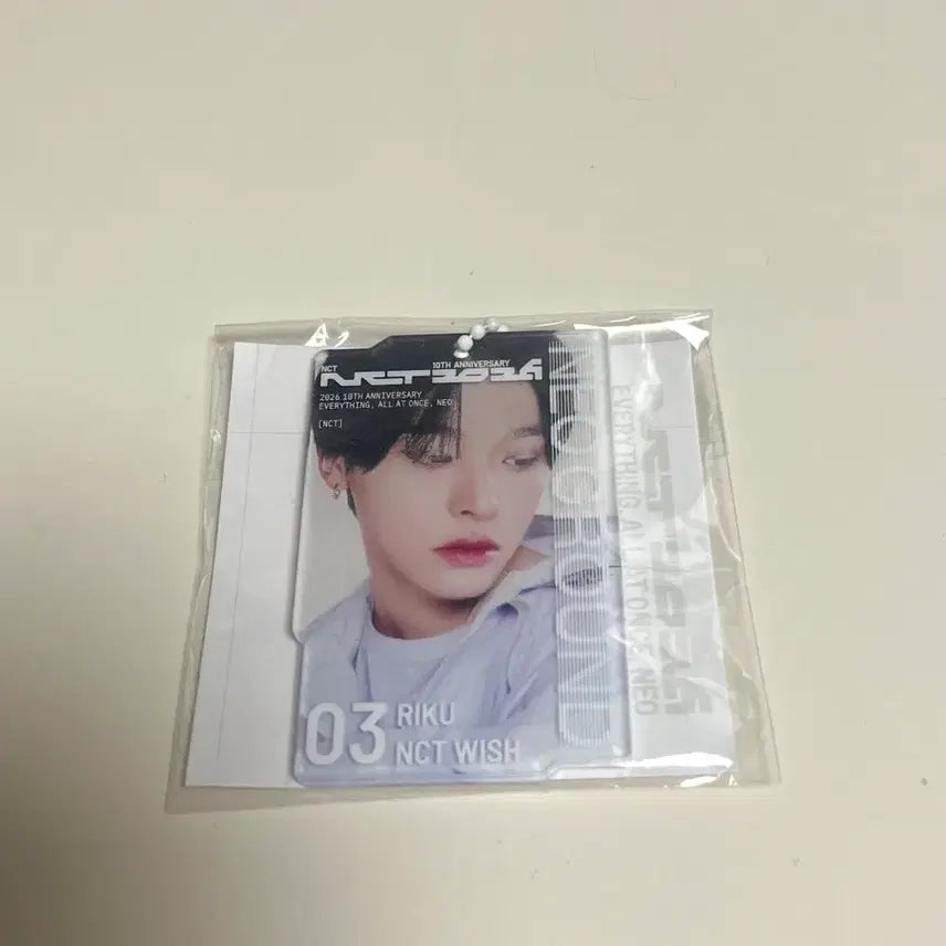 [BUNJANG] NCT NEO CITY 10th Anniversary Pop-up Riku Lenticular Photocard / 리쿠 렌티큘러
