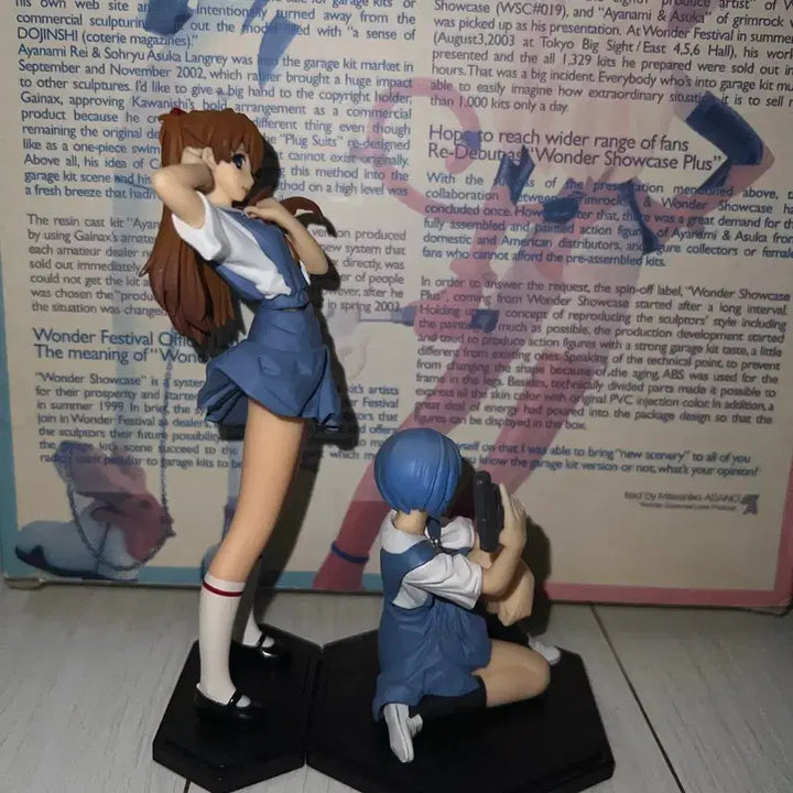 [BUNJANG] Evangelion Anya/Rei Asuka "A" Magazine Exclusive Figure / 에반게리온 영에이스 특전 피규어 아스카 레이