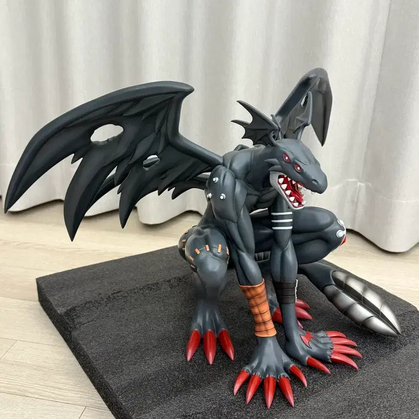 [BUNJANG] Digimon Kaiser &amp; Beelzemon Resin Figure Set / sun데블드라몬, bn디지몬카이저, 디지몬레진 피규어