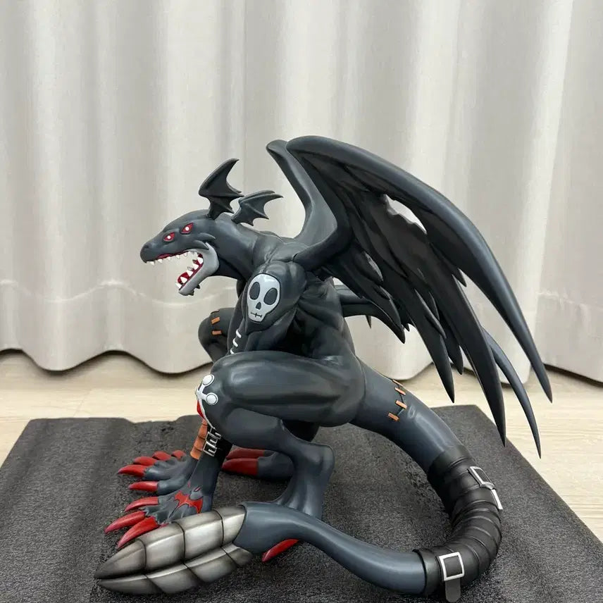 [BUNJANG] Digimon Kaiser &amp; Beelzemon Resin Figure Set / sun데블드라몬, 디지몬레진 피규어