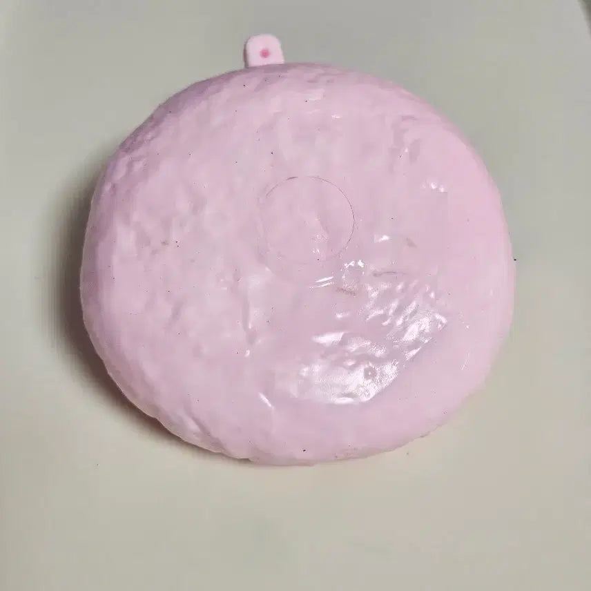 [BUNJANG] Pink Melon Bread Crunch Slimey Hair Clip / [현물] 핑크 메론빵 크런치 슬랑이