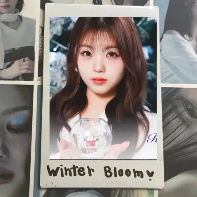 [BUNJANG] Kim Ri Won Winter Bloom Autographed Polaroid / 윈터블룸(Winter Bloom) 김리원 싸인 폴라로이드 판매합니다