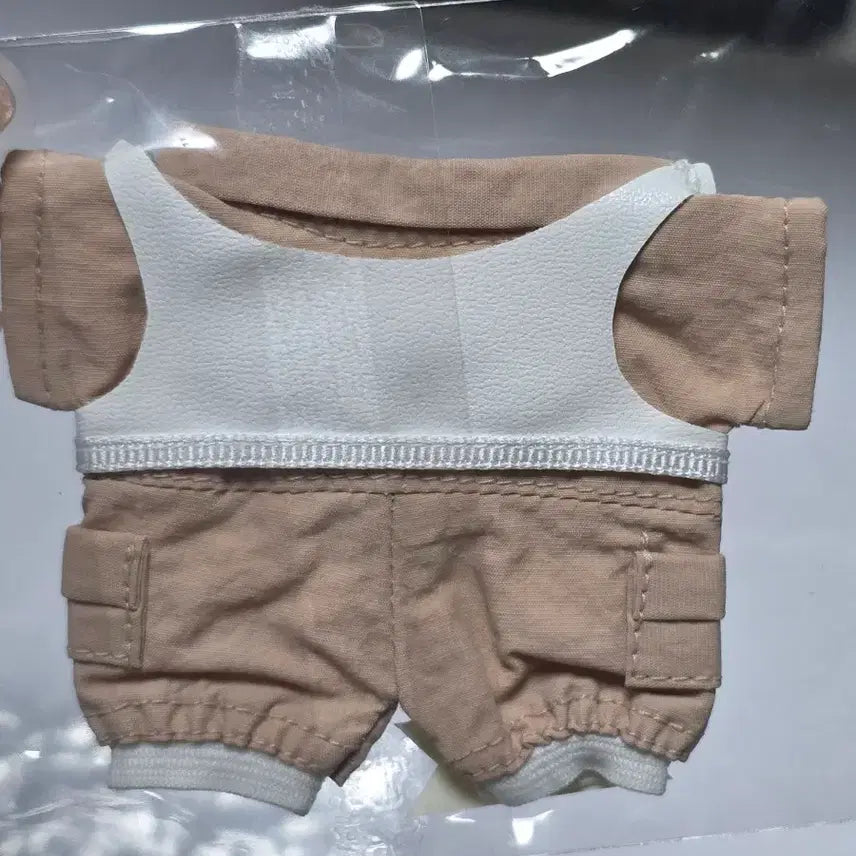 [BUNJANG] Ninimal 10cm Doll Clothing Techwear Set (Beige/Sky) / (일괄/판매) 니니멀 10cm 솜 테크웨어 (베이지/스카이)