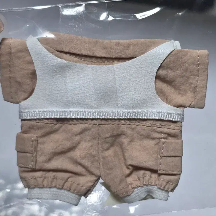 [BUNJANG] Ninimal 10cm Doll Clothing Techwear Set (Beige/Sky) / (일괄/판매) 니니멀 10cm 솜 테크웨어 (베이지/스카이)