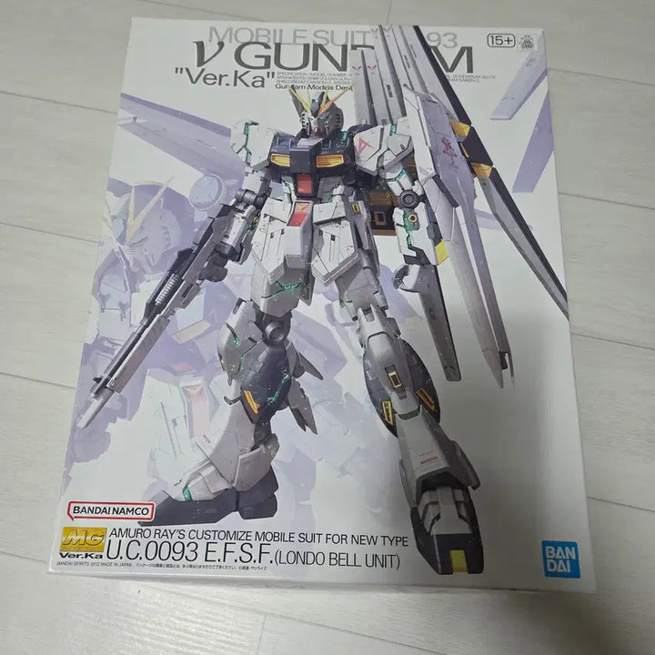 [BUNJANG] Bandai MG Nu Gundam Ver.Ka / 반다이 MG 뉴 건담 Ver.Ka