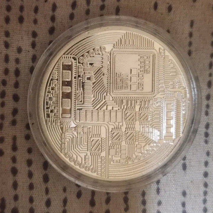 [BUNJANG] Bitcoin Metal Coin 999 Pure Copper / 비트코인 금속 코인 999 퓨어 코퍼