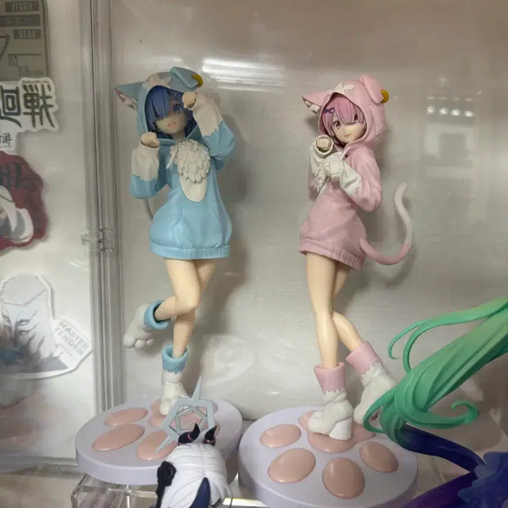 [BUNJANG] Xstellar Re:Zero 2-Figure Set (Ram &amp; Rem) - Unsealed / xstellar 미소녀피규어 리제로 2개세트 개봉품팝니다
