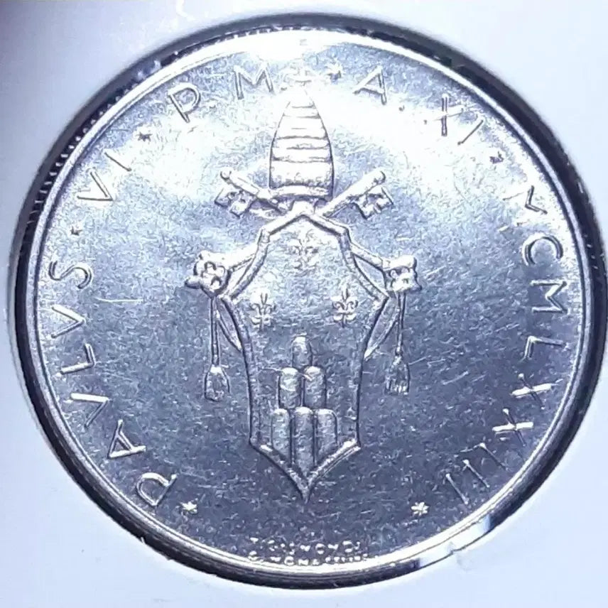 [BUNJANG] Vatican 1977 100 Lire Uncirculated Coin / 바티칸 미사용 1977년 100리라.외국주화.주화 화폐 동전