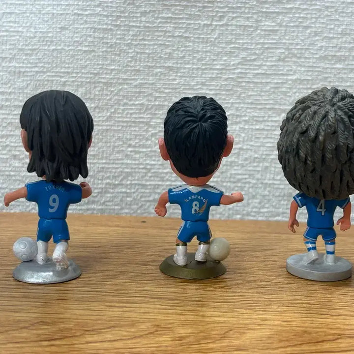 [BUNJANG] Kodoto Chelsea FC Player Figures Set (Torres, Lampard, David Luiz) - Rare 1st &amp; 2nd Gen / Kodoto1세대 2세대 희귀 첼시 3종 세트 피규어 - 토레스 램파드 다비드 루이스 축구선수