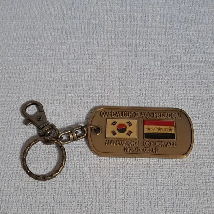 [BUNJANG] Zaytun Unit Military Coin Military Gear Keyring / 군대코인 [ 자이툰 부대 ] 부대코인 군장키링 희귀수집품