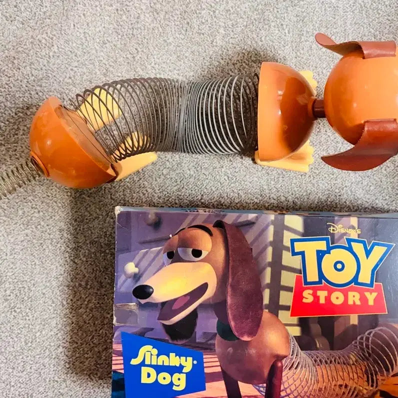 [BUNJANG] 1995 Toy Story Slinky Dog Pull Toy / 1995 원조 토이스토리 슬링키