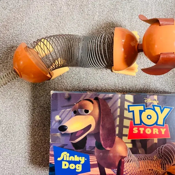 [BUNJANG] 1995 Toy Story Slinky Dog Pull Toy / 1995 원조 토이스토리 슬링키