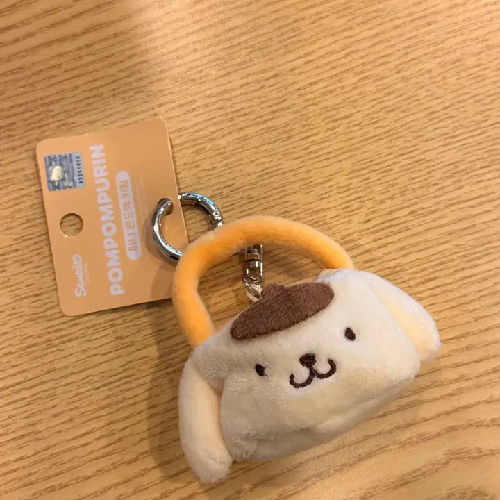 [BUNJANG] Pompompurin Stamp Bath Bomb Doll Set / 폼폼푸린 키링 3개 + 배스밤(피규어)