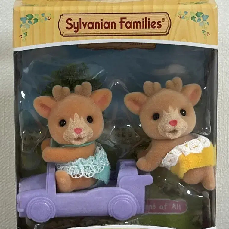 [BUNJANG] Sylvanian Families Reindeer Twins Set / 실바니안 순록 쌍둥이 아