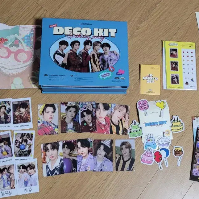 [BUNJANG] TXT TOMORROW X TOGETHER 2023 Happy Decocut Set / 투모로우바이투게더 해피 데코 키트 2023