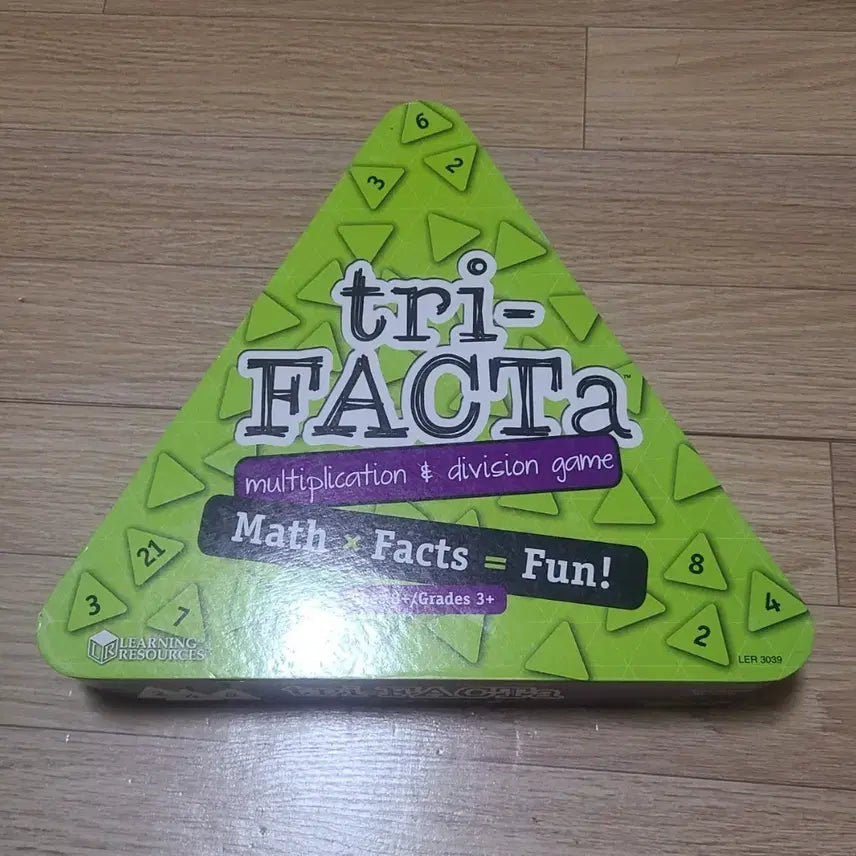 [BUNJANG] TriviaFacta Math Board Game / 수학 보드게임 트라이펙타
