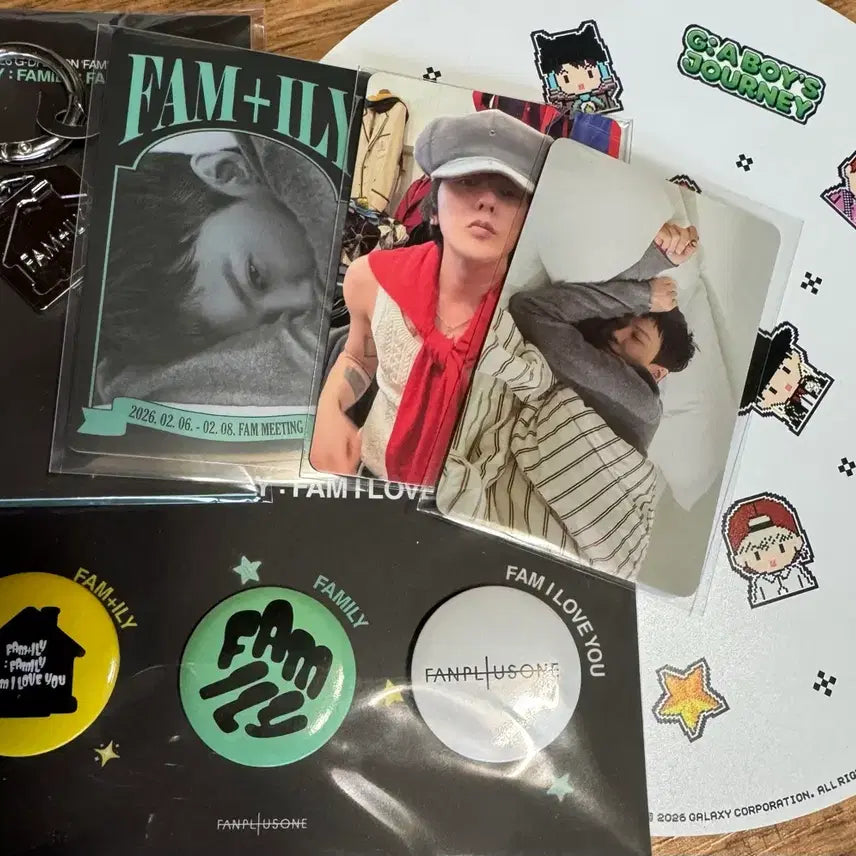 [BUNJANG] G-Dragon GD Family Meeting Merchandise Bundle Set (Sealed) / 지드래곤 지디 gd 팸미팅 굿즈 일괄 (미개봉)