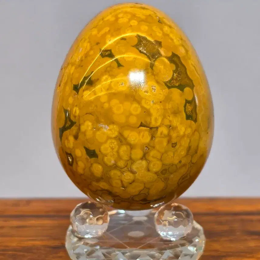 [BUNJANG] Jasper Mineral Stone with Yellow Hues / 26082404 좋은 기운을 주고 옐로우 컬러가 영롱한 제스퍼 광물 수석 팝니다