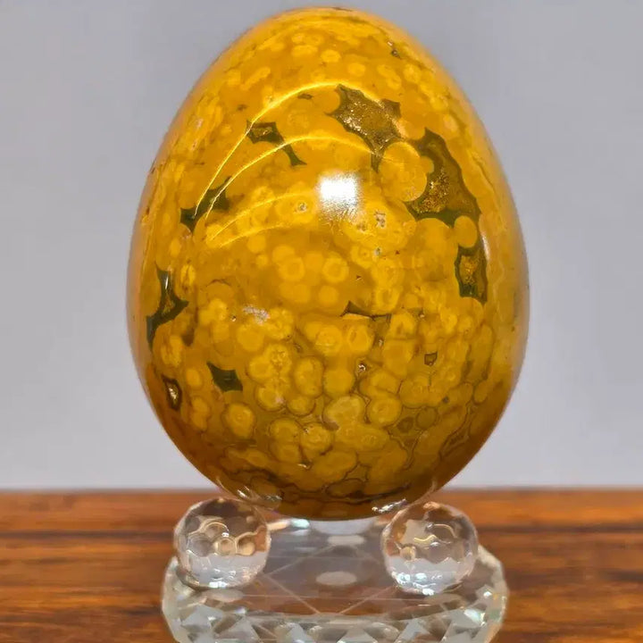 [BUNJANG] Jasper Mineral Stone with Yellow Hues / 26082404 좋은 기운을 주고 옐로우 컬러가 영롱한 제스퍼 광물 수석 팝니다