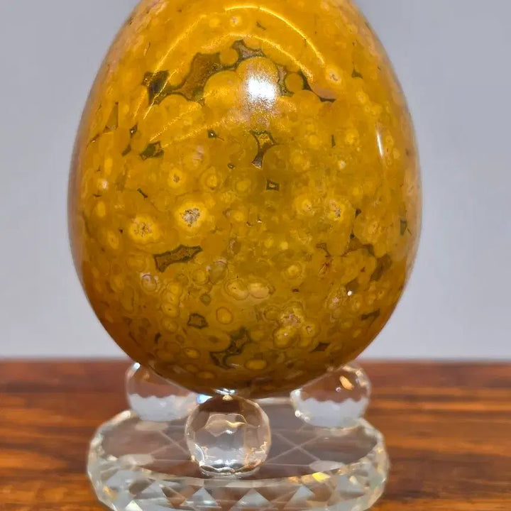 [BUNJANG] Jasper Mineral Stone with Yellow Hues / 26082404 좋은 기운을 주고 옐로우 컬러가 영롱한 제스퍼 광물 수석 팝니다