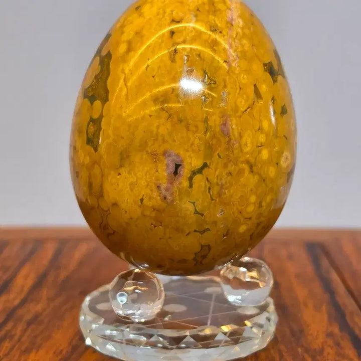 [BUNJANG] Jasper Mineral Stone with Yellow Hues / 26082404 좋은 기운을 주고 옐로우 컬러가 영롱한 제스퍼 광물 수석 팝니다