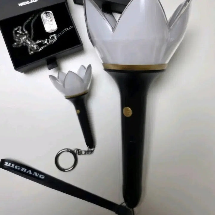 [BUNJANG] BIGBANG Official Light Stick (Bang Bong) &amp; Mini Light Stick Keyring Set / [새상품] 빅뱅 공식 응원봉 뱅봉 + 미니뱅봉 키링 BIGBANG Official Light Stick (Bang Bong) &amp; Mini Light Stick Keyring