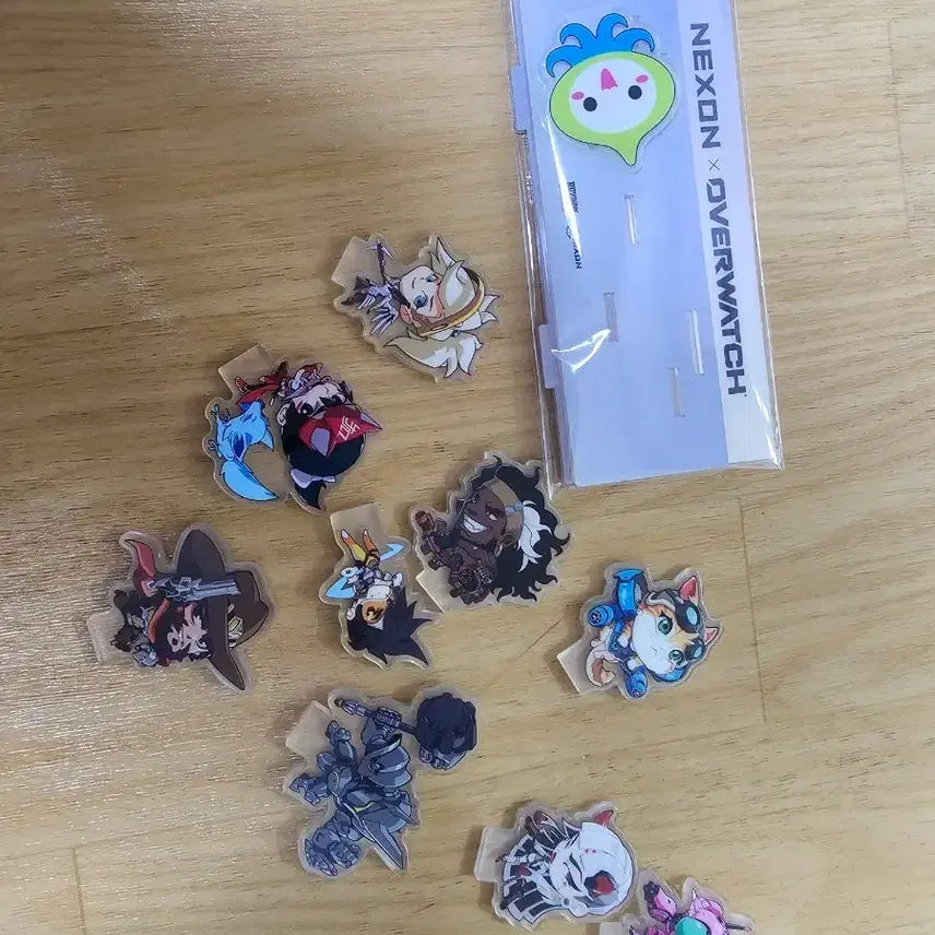 [BUNJANG] Overwatch Acrylic Diorama Set / 오버워치 아크릴 디오라마세트