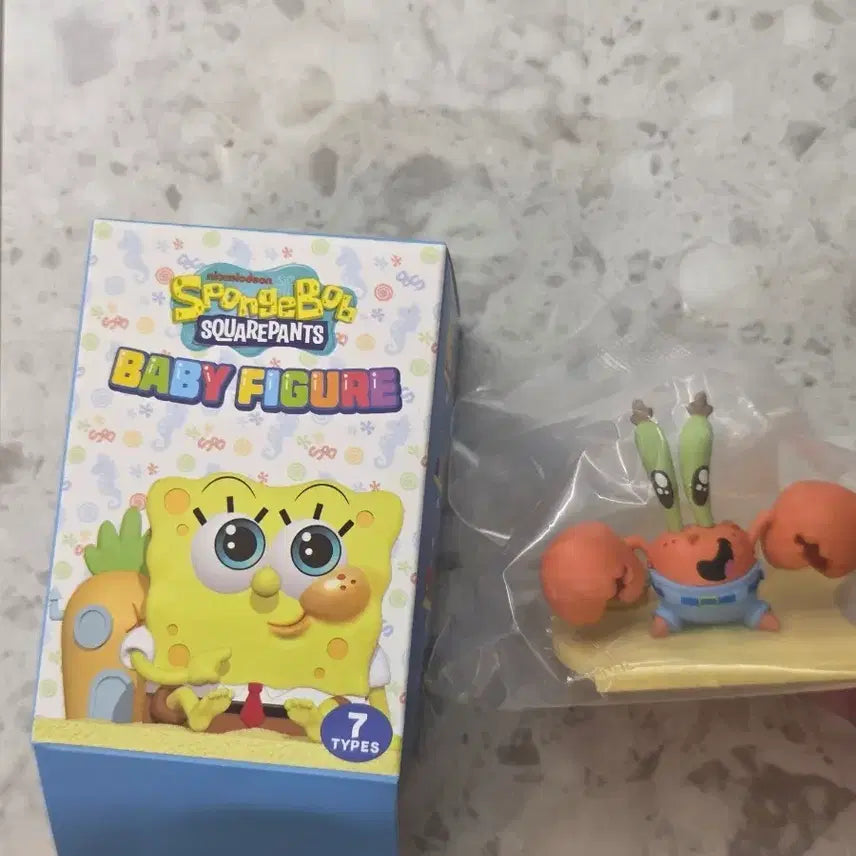 [BUNJANG] SpongeBob Baby Krabs Figure / 스폰지밥 베이비 피규어 집게사장