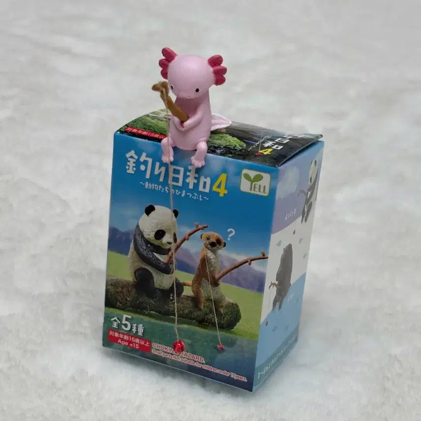 [BUNJANG] Good Day to Fish Series Axolotl Figure / 일본 낚시하기 좋은날 시리즈 피규어 우파루파(아홀로틀) 버전