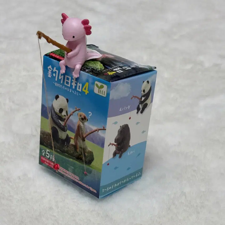 [BUNJANG] Good Day to Fish Series Axolotl Figure / 일본 낚시하기 좋은날 시리즈 피규어 우파루파(아홀로틀) 버전
