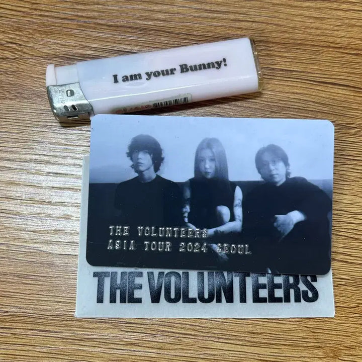 [BUNJANG] Yerin Baek Bunny Lighter + Volunteers Asia Tour Card Bundle Set / 백예린 bunny 라이터 + 더 발룬티어스 아시아 투어 입장 특전 카드 일괄