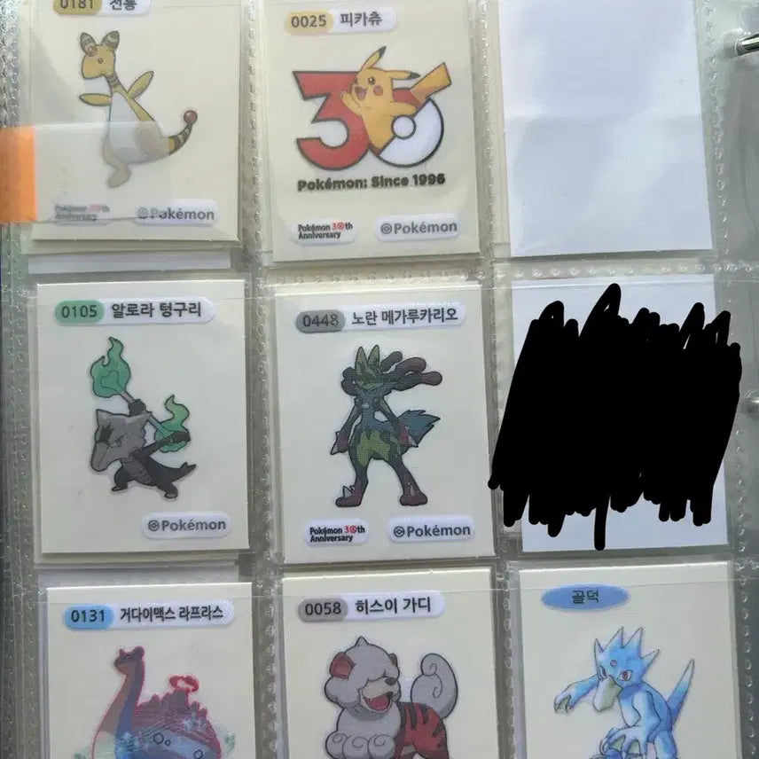 [BUNJANG] Pokemon Stickers / 포켓몬 띠부씰