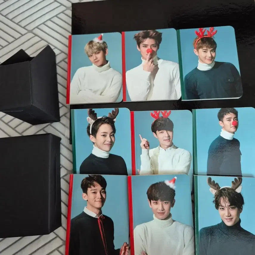 [BUNJANG] EXO Christmas Season Photo Mini Notebook / 엑소 크리스마스 시즌  포토 미니노트