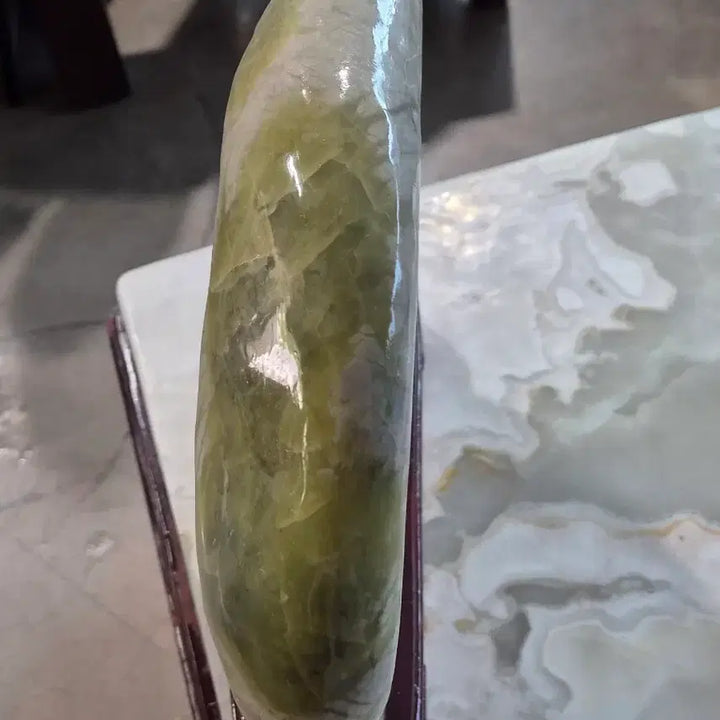 [BUNJANG] Suamok Jade 33~29~7 with Stand / 수암옥 33~29~7 98000원